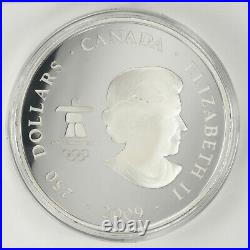 2009 Canada $250 Fine Silver 1 Kilo Olympic Winter Games Surviving the Flood COA