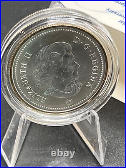 2009 Canada Proof Silver Dollar 100th Anniversary Montreal Canadiens