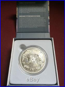 $200 for $200 Fine Silver Coin Canada's Rugged Mountains (2015) 144676