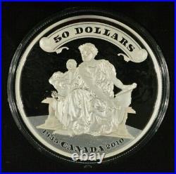 2010 Canada 5 oz Fine Silver $50 Coin 75th Anniversary of the First Bank Notes