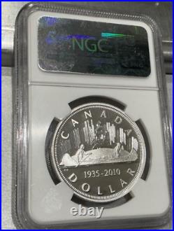 2010 Canada First Silver Dollar PF 70 ULTRA CAMEO NGC