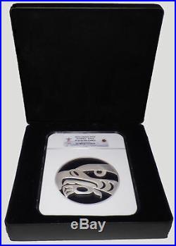 2010 Canada Olympic Eagle Silver Kilo NGC PF-69 Ultra Cameo with Case