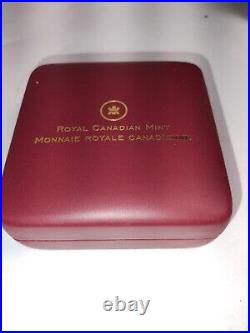 2011 $3 Canadian Silver Square Coins withGold PlatingWildlife Conservation Ferret