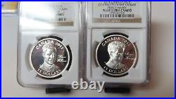 2011 Canada 30g Silver Proof Continuity Crown Prince Harry & William NGC PL 69