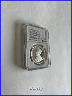 2011 Canada Silver Dollar 100th Anniversary PF 69 ULTRA CAMEO NGC