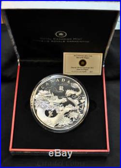 2012 Canada $250 One Kilogram Fine Silver Coin Dragon