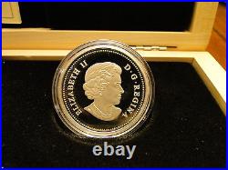 2012 Canada Silver $20 Coin 50th Coast Guard St Laurent Steel with Maple Box