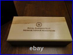 2012 Canada Silver $20 Coin 50th Coast Guard St Laurent Steel with Maple Box