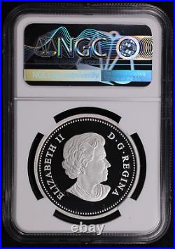 2012 Canada Silver $20 Proof coin, The Queen Visits RCMP NGC PF 70 UC