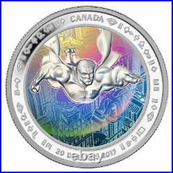 2013 Canada $20 Superman & Metropolis Hologram 1 oz Silver Coin NGC PF 70 UCAM