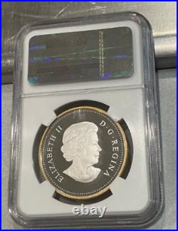 2013 Canada Silver Dollar Gilt Arctic Expedition 100th Anniversary PF68 NGC