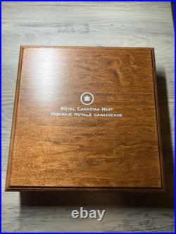 2013 Fine silver 1 oz Canada $25 O Canada 5 Coin Set Box COA OGP