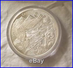 2014 Canada 5 Ozs. Silver Coin Aboriginal Story The Legend of the Spirit Bear
