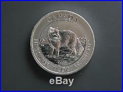 2014 Canada Arctic Fox $8 1.5 Oz. 9999 Silver Coin Uncirculated