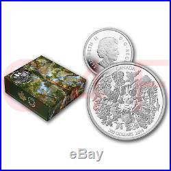 2014 Canada Landscapes of North Towering Forests $200 for $200 2 oz Silver Coin