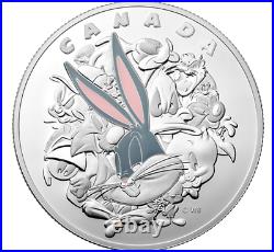 2015 1 Kg Kilo Kilogram $250 Silver Coin Looney Tunes Bugs Bunny Ensemble Canada