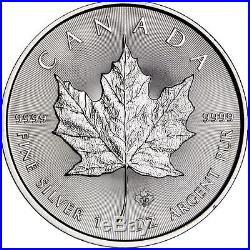 2015 1 oz Canada Silver Maple Leaf Brilliant Uncirculated. 9999 PURE SILVER 25