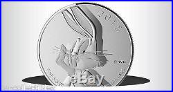2015 BUGS BUNNY CANADA LOONEY TUNES $20 for $20 #17.9999 Silver Coin NO TAX