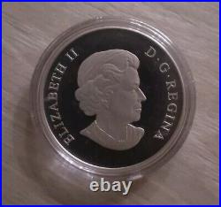 2015 CANADA $100 PURE SILVER MATTE PROOF UNC 1 Oz. Elizabeth II The MUSK OX