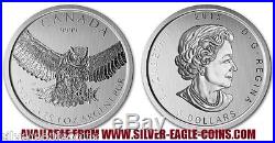 2015 CANADA 1 OZ SILVER GREAT HORNED OWL CANADIAN COIN USA SELLER IN STOCK