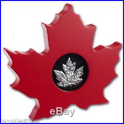 2015 CANADA RCM $20 The Canadian MapleLeaf Shape Silver Coin IN STOCK