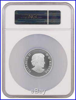 2015 Canada $200 2 oz Silver Coin Coastal Waters NGC PF70 Matte ER SKU36867