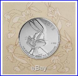 2015 Canada $20 1/4 oz. Fine Silver (. 9999 pure) Coin Looney Tunes Bugs Bunny