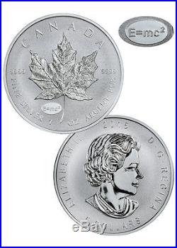 2015 Canada $5 1 Oz Silver Maple Leaf with Einstein E=mc2 Privy Rev Proof SKU36454