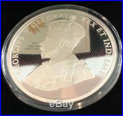 2015 Canada 5 oz. $50 Fine Silver Coin In Flanders Field-100th Anniversary