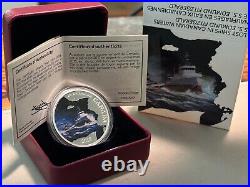 2015 Canada Commemorative Lost Ships Edmund Fitzgerald Silver Coin