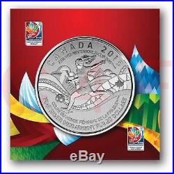 2015 Canada FIFA Women's World Cup $20 for $20.9999 Fine Silver Coin #16