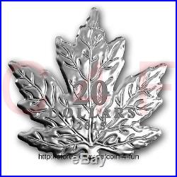 2015 Canada The Canadian Maple Leaf 1 oz $20 Pure Silver Coin