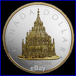 2016 CANADA Library of Parliament Renewed Silver Dollar 2oz Masters Club Coin