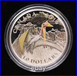 2016 Canada $10 Fine Silver Coin Day of The Dinosaurs 3 Coin Set