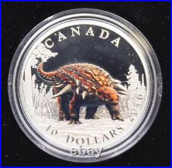 2016 Canada $10 Fine Silver Coin Day of The Dinosaurs 3 Coin Set