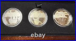 2016 Canada $10 Fine Silver Coin Reflection Of Wildlife 3 Coin Set BOX COA OGP