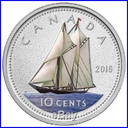 2016 Canada 10 cent Big Coin 5 oz. Fine Silver