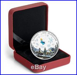 2016 Canada $20 1 oz. Fine Silver (. 9999 pure Ag) Coin Venetian Glass Angel