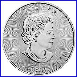2016 Canada $5 1 oz. Silver Superman Lot of 10 Coins GEM BU SKU41397