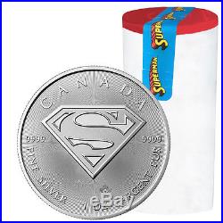 2016 Canada $5 1 oz. Silver Superman Roll of 25 Coins SKU41398