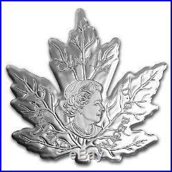 2016 Canada Silver $20 Maple Leaf Shape PF 70 UC ER NGC Coin #001 RARE