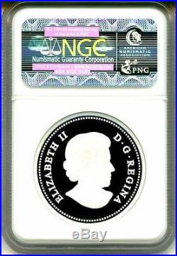 2016 Canada Silver $20 The Universe Borosilicate Art PF70 UC ER NGC Coin