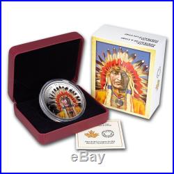 2016 Canada Silver $50 Portrait Of A Chief 5 oz PF70 UC ER NGC Coin #001