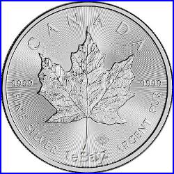 2016 Canada Silver Maple Leaf 1 oz $5 BU Ten 10 Coins