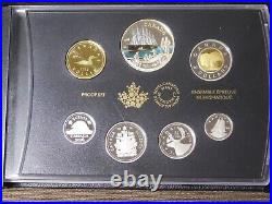 2016 Royal Canadian Mint Canada 7 Coin Silver Dollar Transatlantic Cbl Proof Set