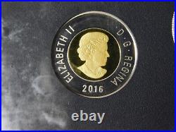 2016 Royal Canadian Mint Canada 7 Coin Silver Dollar Transatlantic Cbl Proof Set