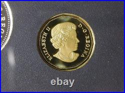 2016 Royal Canadian Mint Canada 7 Coin Silver Dollar Transatlantic Cbl Proof Set