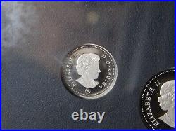 2016 Royal Canadian Mint Canada 7 Coin Silver Dollar Transatlantic Cbl Proof Set