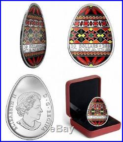 2016-Traditional-Ukrainian-Pysanka-$20-1OZ-COIN-PURE-SILVER-Canada