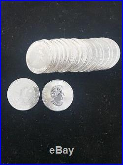 2017 1/2 oz Canada Silver Bald Eagle Coin (BU) TEN OUNCES 20 coins